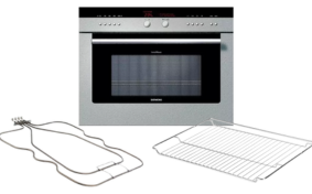 Teile eines Backofens