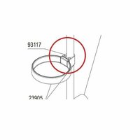 Damixa 9311700 zeepschaalklemmen