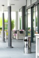 Wesco Staande asbak 15, roestvrij staal