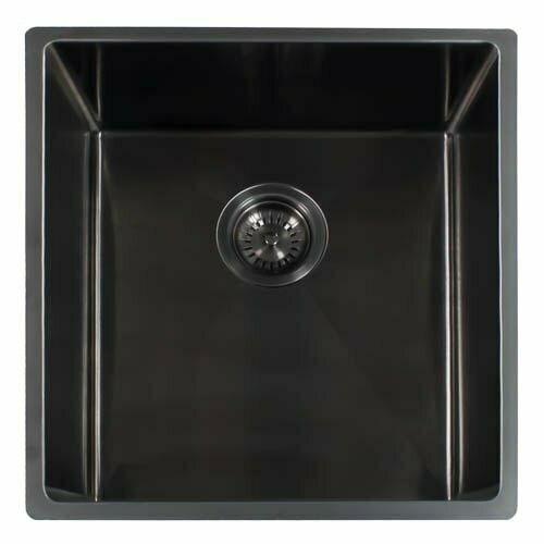 Prosteel spoelbak SP4040GM Gun Metal 400x400