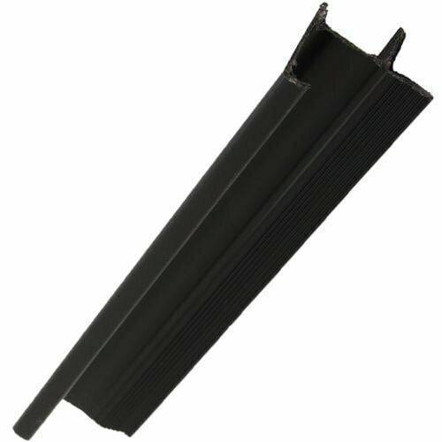 Plinthoek PNT9020ZW 20cm hoog 90 graden zwart