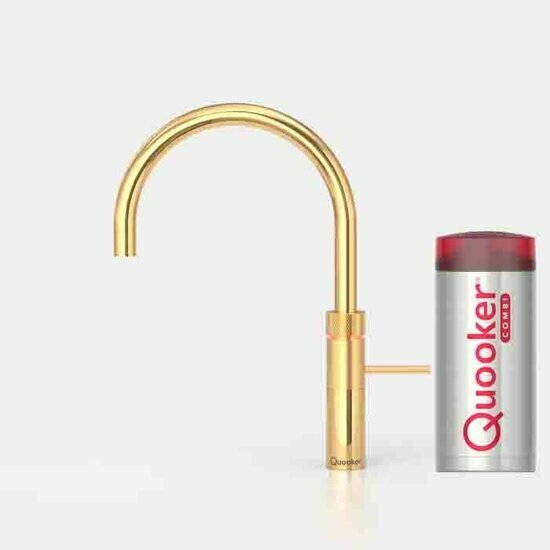 Quooker COMBI+ Fusion Round Goud 22+FRGLD