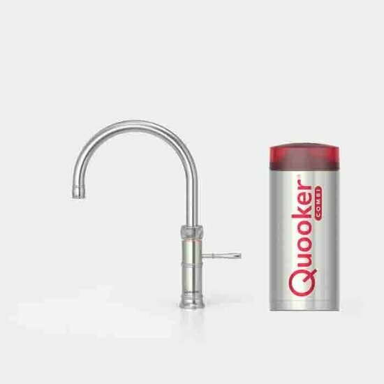 Quooker COMBI+ Classic Fusion Round RVS 22+CFRRVS