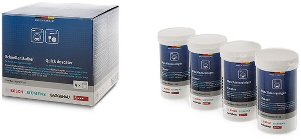 Siemens Bosch 00312269 Set mit Waschmittel und Schnellentkalker f&uuml;r Waschmaschinen