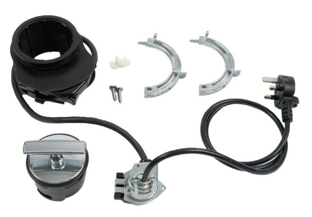 InSinkErator CCKIT-00A Evolution Batch Feed Adapter Cover Control Kit, Schwarz
