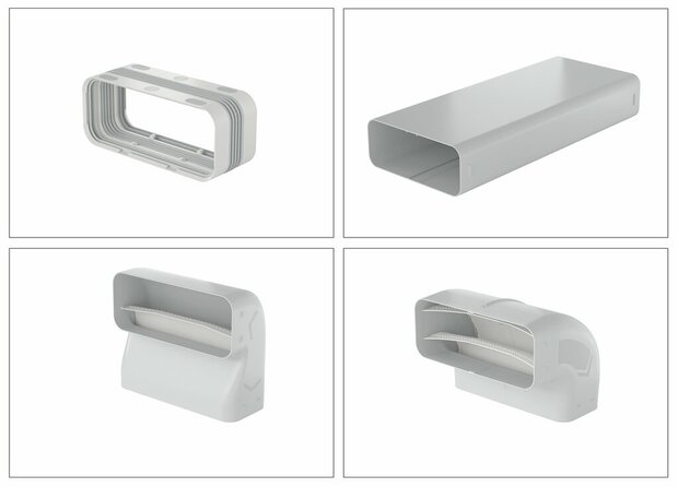 Airpart 4058130 Prime flow&reg; Set NL, hellgrau