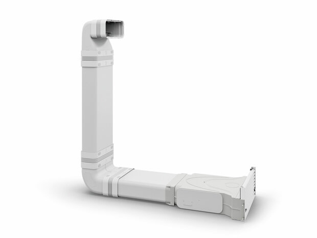 Airpart 4051042 Prime 150 GREENflow Filterkasten-Set (2 St&uuml;ck), Set GREENflow Filterkasten, Edelstahlfarben