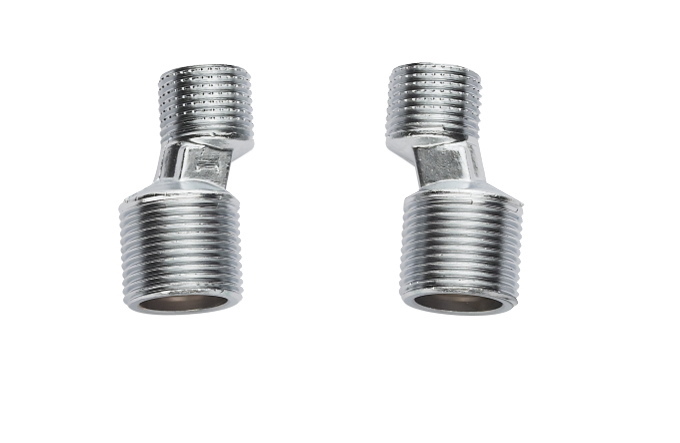 Damixa 6911700 acc s-koppelingen (set) chroom