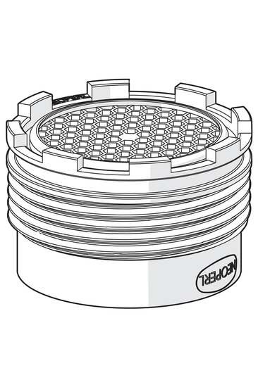 Hansa 59914592 Mousseur en sleutel, M18.5x1