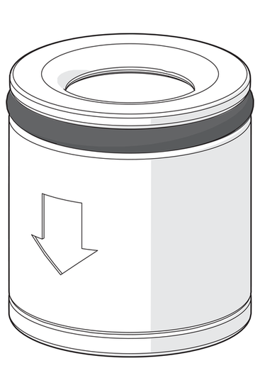 Hansa 59914250 Terugslagklep, DN15