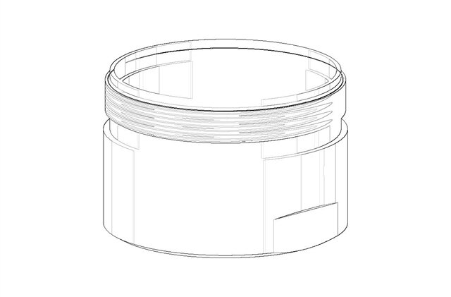 Dornbracht 092301121-00 Kappe/H&uuml;lse chrom