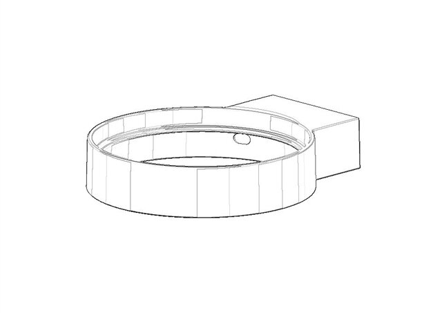 Dornbracht 081797503-00 Halterung chrom