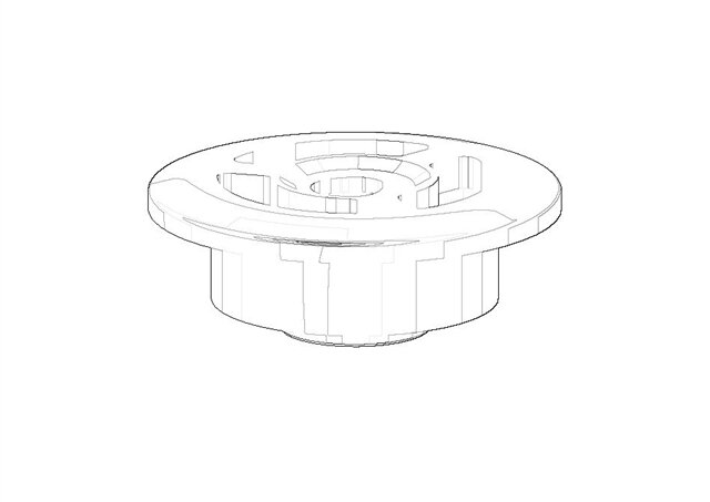 Dornbracht 091101107-06 Rosette platin matt