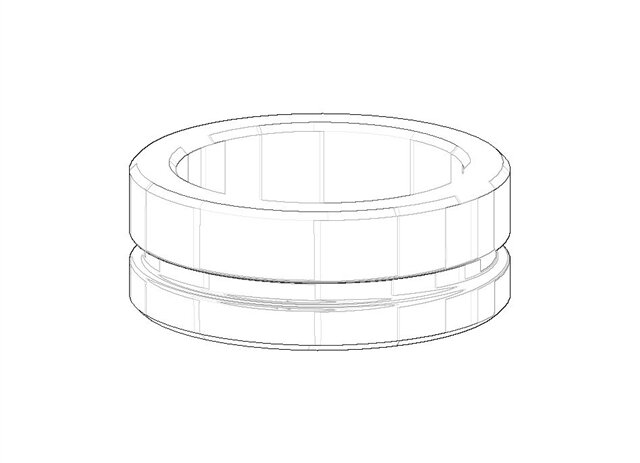 Dornbracht 092102120-00 Kappe/H&uuml;lse chrom