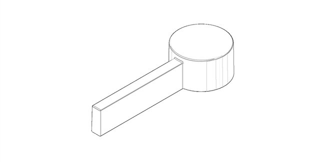 Dornbracht 092078057-00 Hebel chrom