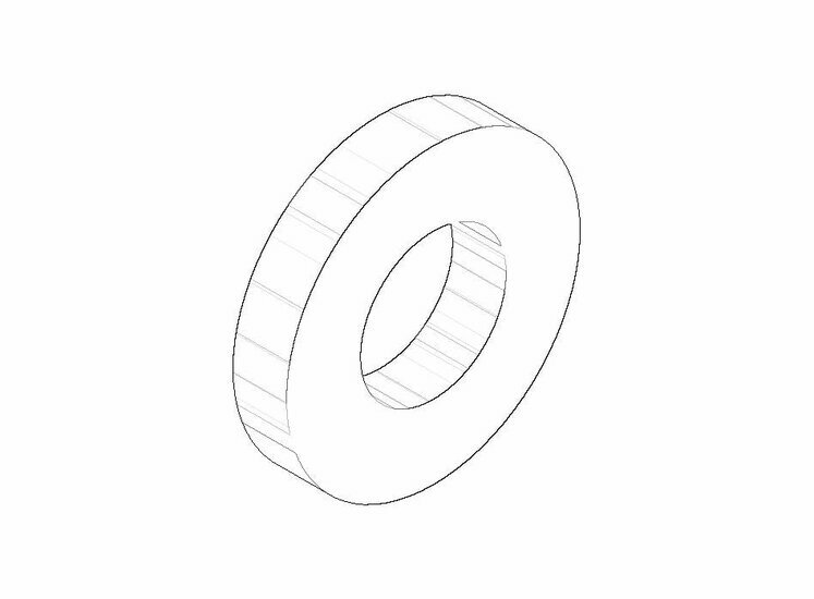 Dornbracht 092810064-06 Rozet platina mat