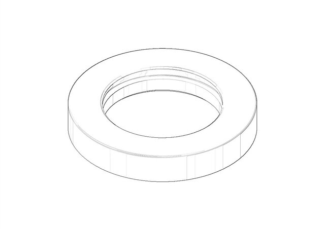 Dornbracht 092810016-00 Rosette chrom