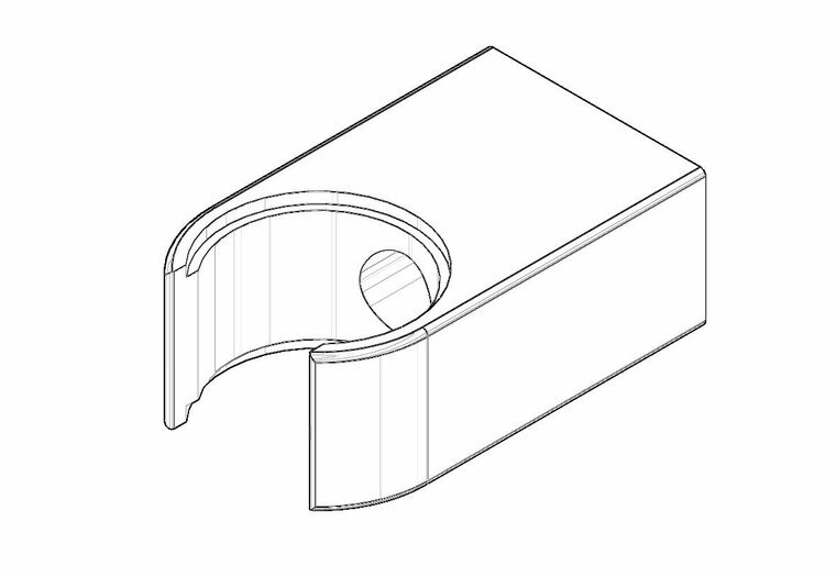 Dornbracht 091720043-06 Houder platina mat