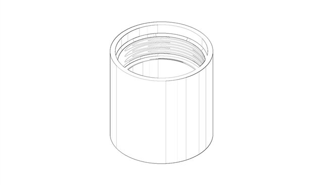 Dornbracht 092301028-00 Kappe/H&uuml;lse chrom