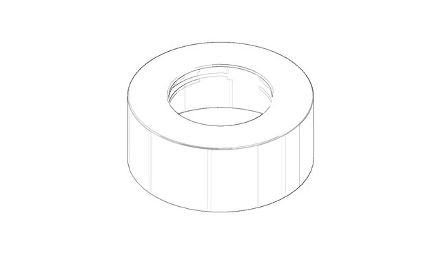 Dornbracht 092762004-06 Rosette platin matt