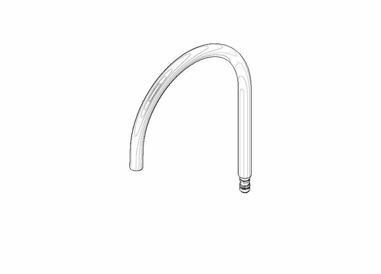 Dornbracht 90282222602-00 Uitloop chroom