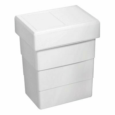 Hailo Mini-Bin 8 liter 321529 afvalemmer wit