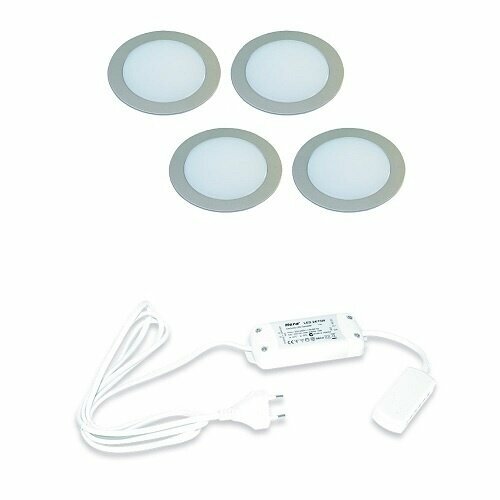Hera FR-55 led sets 4 spots rvs-look
