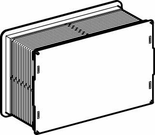 Geberit 240.931.00.1 Sigma 12 cm sparingsblok