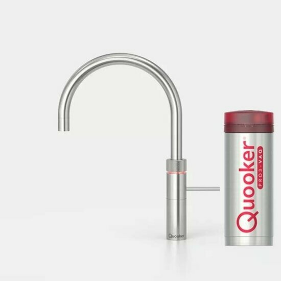 Quooker PRO3 Fusion Round RVS 3FRRVS