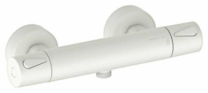 Damixa 7440021 silhouet douchethermostaat mat wit