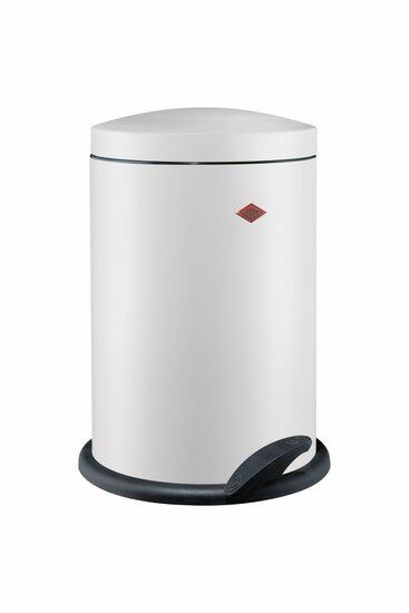 Wesco Pedaalafvalverzamelaar 116, wit mat