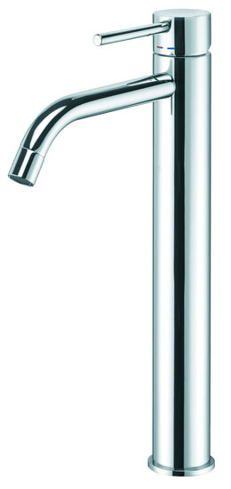 Shower Pipe mit Brausebatterie ohne Handbrause 300 mm Dark Chrome