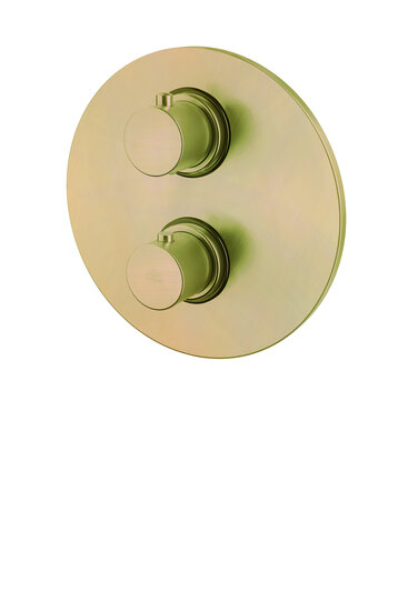 DO Sp&uuml;lbrausegarnitur SERIENNEUTRAL Messing geb&uuml;rstet (23kt Gold)