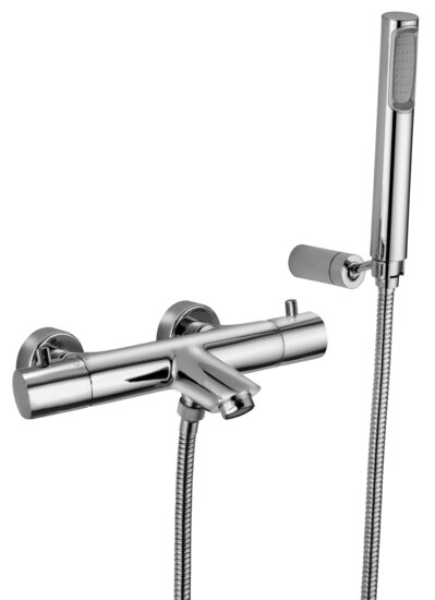 Sp&uuml;lbrausegarnitur Dark Chrome