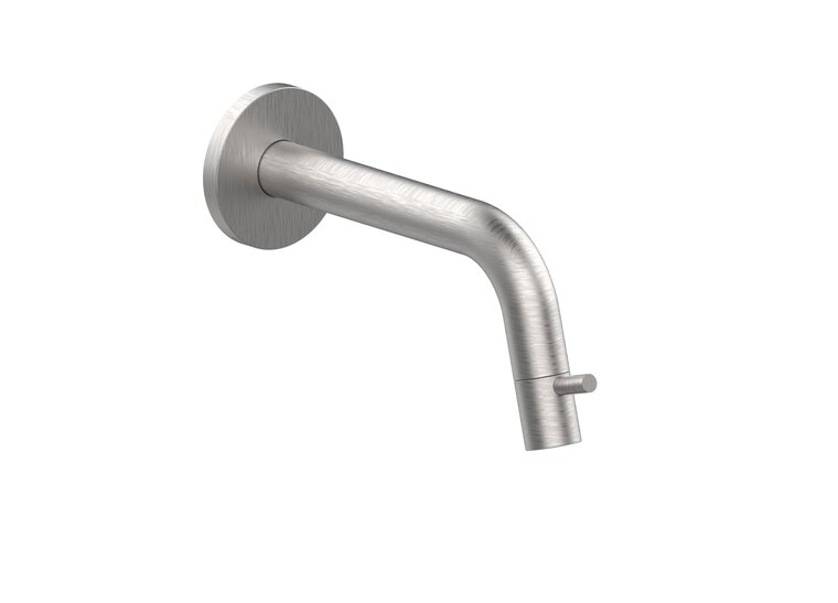 DO Schlauchbrausegarnitur mit Einzelrosetten MADISON Dark Platinum geb