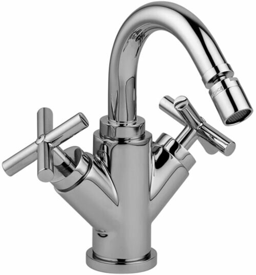 Schlauchbrausegarnitur mit Einzelrosetten FlowReduce Schwarz matt