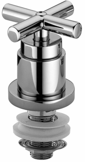 Schlauchbrausegarnitur mit Einzelrosetten FlowReduce Champagne geb&uuml;rst