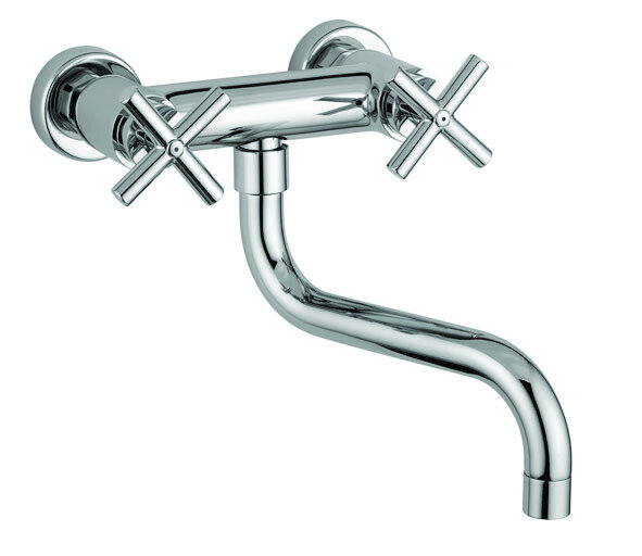 DO Schlauchbrausegarnitur mit Einzelrosetten TARA Champagne (22kt Gold