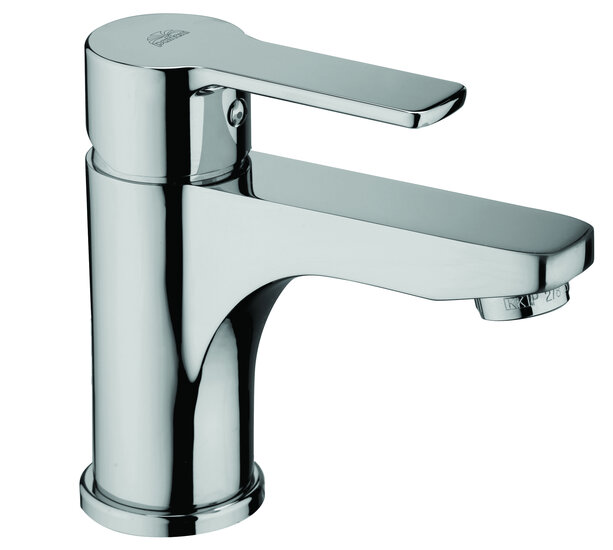 Schlauchbrausegarnitur FlowReduce Chrom geb&uuml;rstet