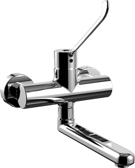 DO Schlauchbrausegarnitur mit Einzelrosetten VAIA Dark Platinum geb&uuml;rs