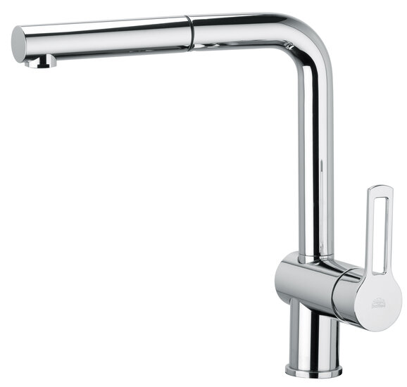 DO Kneipp-Wandanschlussbogen mit Schlauchhalterung mit Einzelrosette S