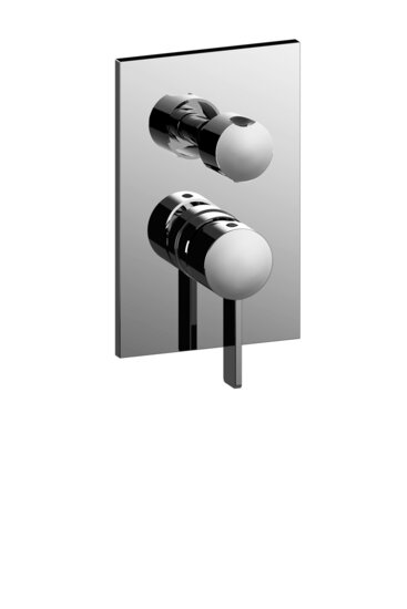 DO Kneipp-Wandanschlussbogen mit Schlauchhalterung mit Einzelrosette S