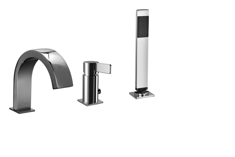 DO Gie&szlig;rohr mit Abdeckplatte SERIENSPEZIFISCH Champagne (22kt Gold)