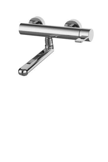 WATER TUBE Kneipp-Wandanschlussbogen mit Schlauchhalterung mit Einzelr