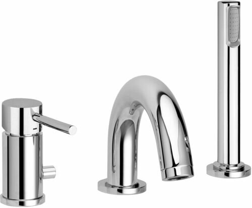 DO Handbrause SERIENNEUTRAL Platin geb&uuml;rstet