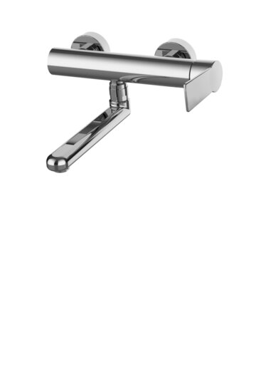 Brausehalter Dark Platinum geb&uuml;rstet