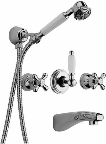 DO Wandanschlussbogen MADISON Messing (23kt Gold)