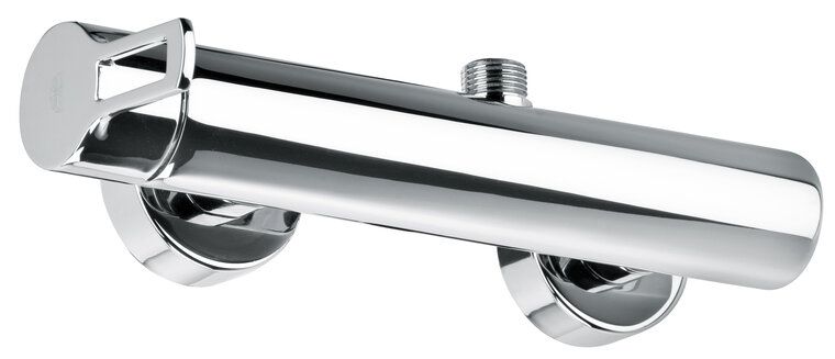 DO Regenbrause mit Wandanbindung SERIENSPEZIFISCH Platin