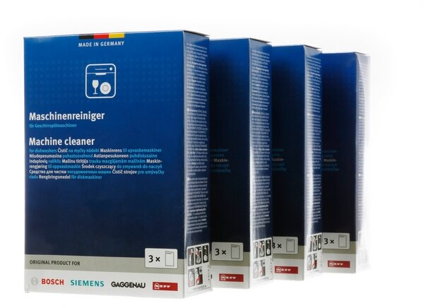 Siemens Bosch 00312257 Sp&uuml;lmaschinenreiniger 3x45g 4 x 3 St&uuml;ck