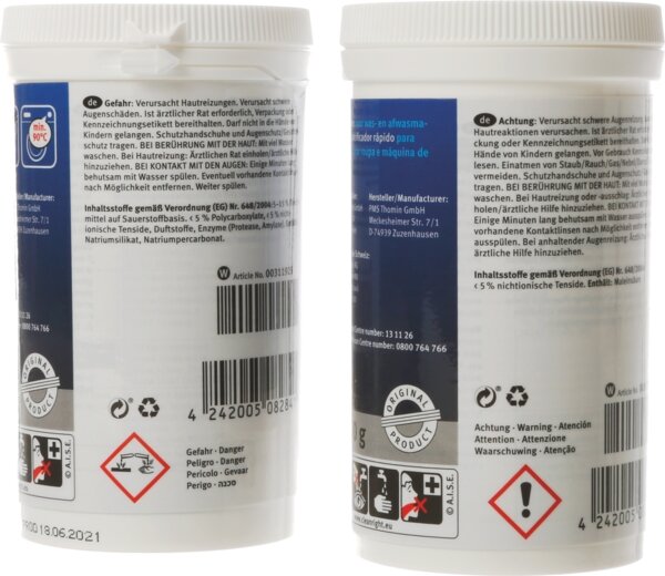 Siemens Bosch 00312276 Set mit Waschmittel und Schnellentkalker f&uuml;r Waschmaschinen